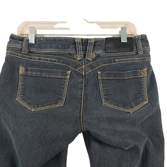 Jolt Low Rise skinny  Jeans Vintage Y2K 90s Size 7 Blue Dark Wash Pockets - Picture 4 of 11